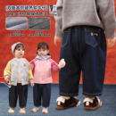 防褪色 婴儿长裤 小o爸婴童 加绒保暖2025冬季 子 男女宝宝牛仔裤