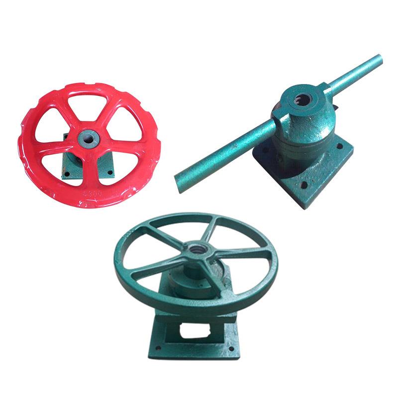 厂家货源手轮式螺杆启闭机1t2tt量大优惠一体式铸铁闸门启闭机