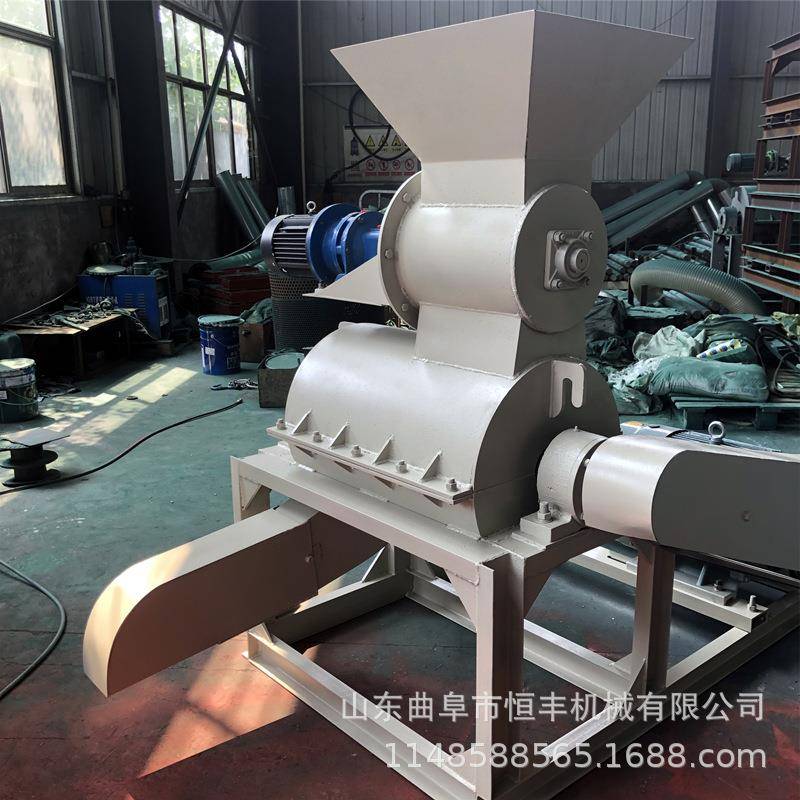 半湿物料粉碎机纸浆高湿物粉碎设备有机肥废弃物中碎机
