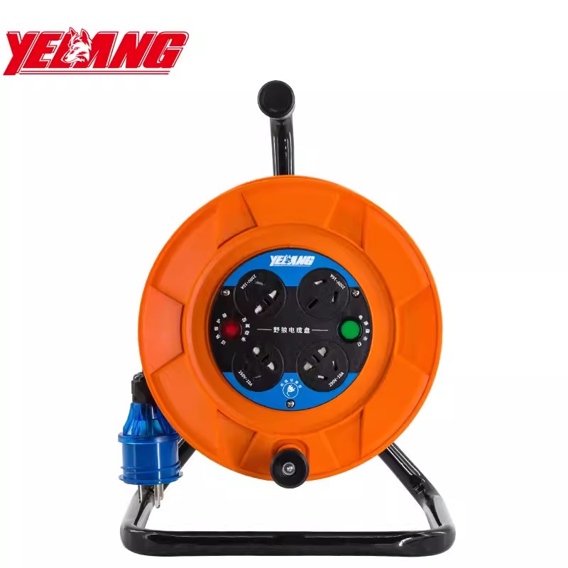 野狼电缆盘收线盘轮绕线盘空盘卷线盘线缆盘电线盘线轴线滚子