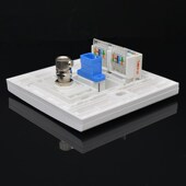 型免打线六类网口带 光纤口电脑 线电视