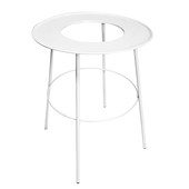 围炉煮茶围炉取暖配信一取暖器烤火炉定制全金属茶桌桌子边几