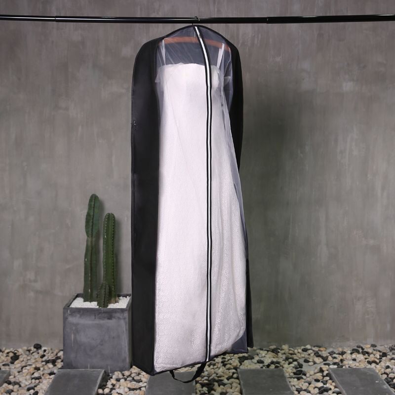 防尘罩箱子加长拖尾婚纱礼服防尘手提折叠两用定制印字