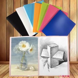 2资料册工程图纸册K文件夹大尺寸海报收藏夹学生四开画册夹