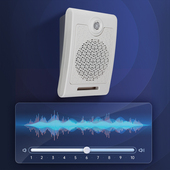 工地施工安全语音提示器录音红外线感应喇叭展厅播放提醒大音量