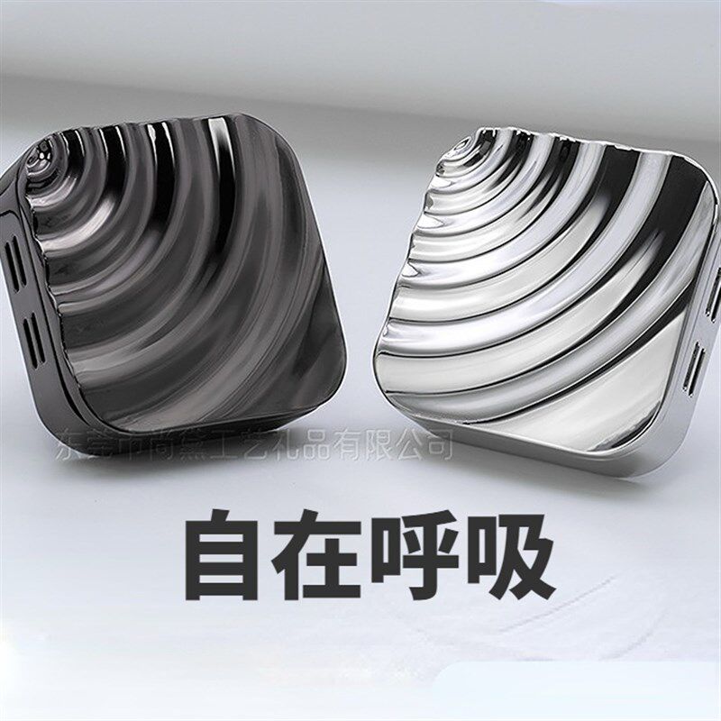 波纹车载香薰出风口香氛礼品档汽车内装饰金属扩香器创意级感