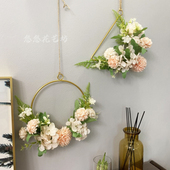 商场橱店铺装 饰品环免打壁饰幼儿园教师吊顶挂饰仿真