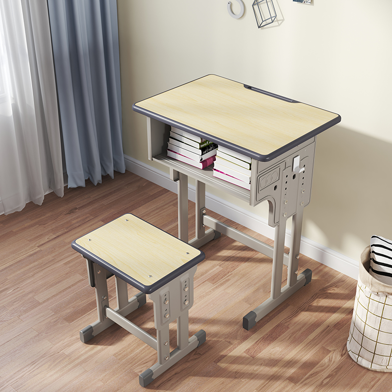 课桌椅小学生学习桌儿童学习桌中学生写作业可升降课桌椅装家用