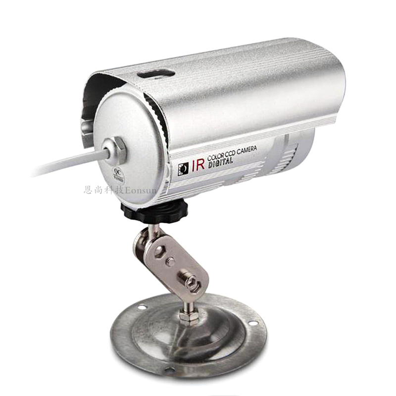 00线模拟高清监控摄像头广角2.1mm红外夜视防水摄像机探头器