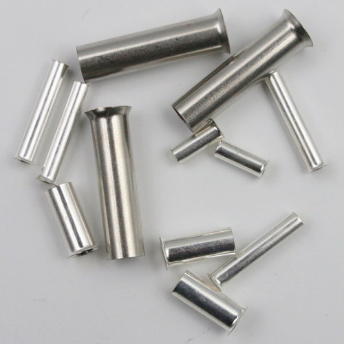 管型裸端子EN针形插针冷压接线紫铜裸铜管线耳铜鼻接头只