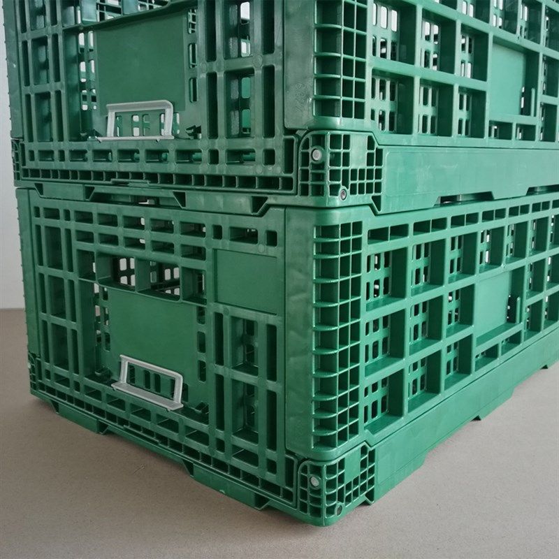 承重加厚式塑料蔬菜水果周转筐箱长方形物流运输整理墨绿,收纳整理,收纳箱,淘宝优惠券,粉丝福利购,淘宝优惠卷
