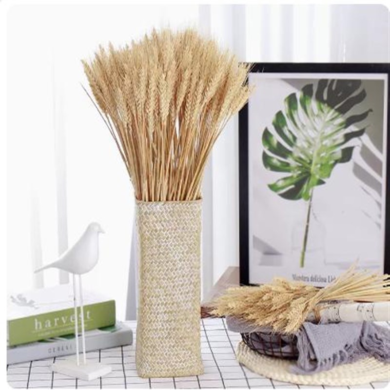 超市商场美陈软装摆件干花干小麦穗永生花稻穗大麦穗植物装饰道具