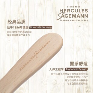 赫格丽 木柄舒适气囊猪鬃梳女长发猪鬃毛避免分岔发丝打理9