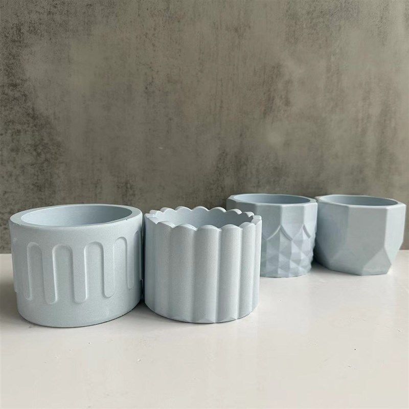 立体圆形盆硅胶模具石水泥圆柱盆滴胶树脂模具,厨房/烹饪用具,烘焙模具,淘宝优惠券,粉丝福利购,淘宝优惠卷