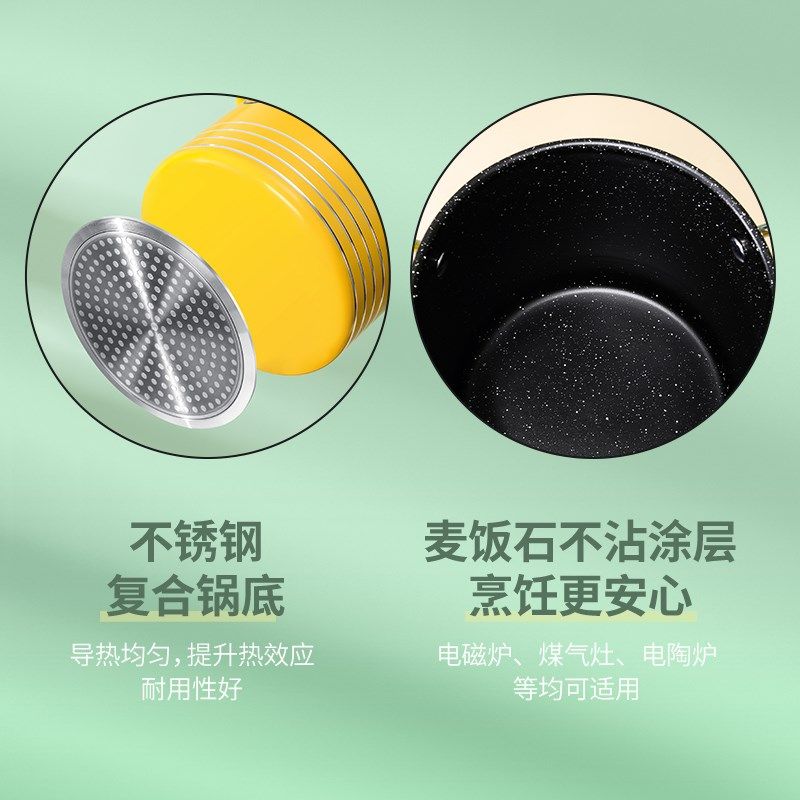 油炸锅家用粘小炸锅省油天妇罗炸炸壶炸串电磁炉燃气通用