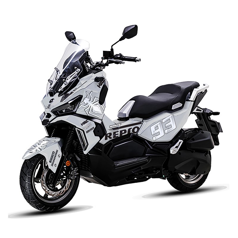 定制三阳哈士奇150ADV贴纸改装贴花全车保护贴膜车身贴防水贴画版