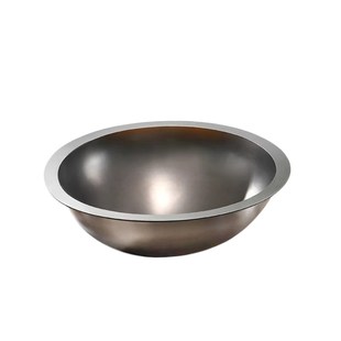 纯钛生锈传统老式钛锅农村商用柴火土灶锅无涂层粘锅加厚圆底