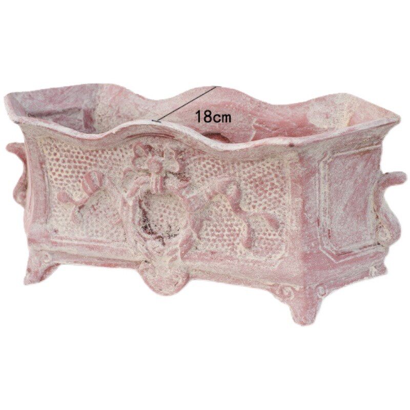 爱上花园铸铁盆器 in仿古长方花卉容器