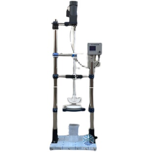 实验室层析搅拌装置玻璃层析柱数显调速搅拌疏松吸附剂层析分离器