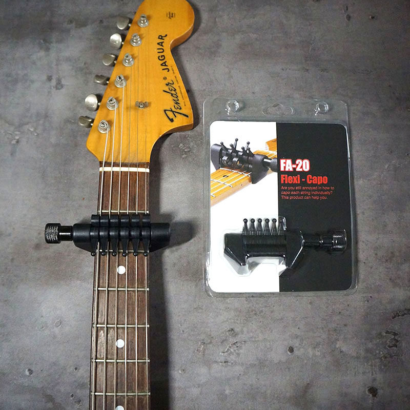 和弦变调夹 多功能蜘蛛变调夹W2电吉他木吉他古典民谣通用指弹