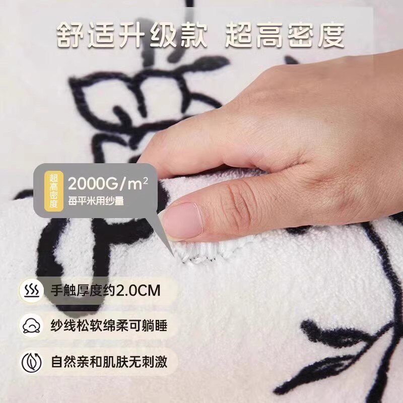 沙发垫秋冬毛绒规则一片式盖布垫布防滑防猫抓四季直排沙发坐垫