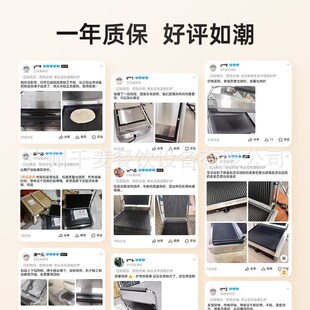 千麦帕尼尼商用压板扒炉单头全坑鸭肠煎牛扒压牛排设备