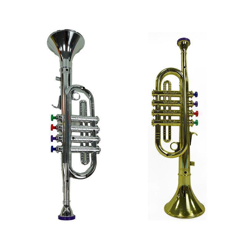 儿童乐器玩具八音萨克斯四音圆号乐队玩具过家家音乐器材