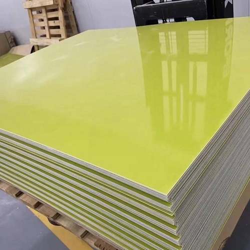 工厂供应黄色环氧板3240环氧树脂板阻燃耐高温绝缘材料加工件