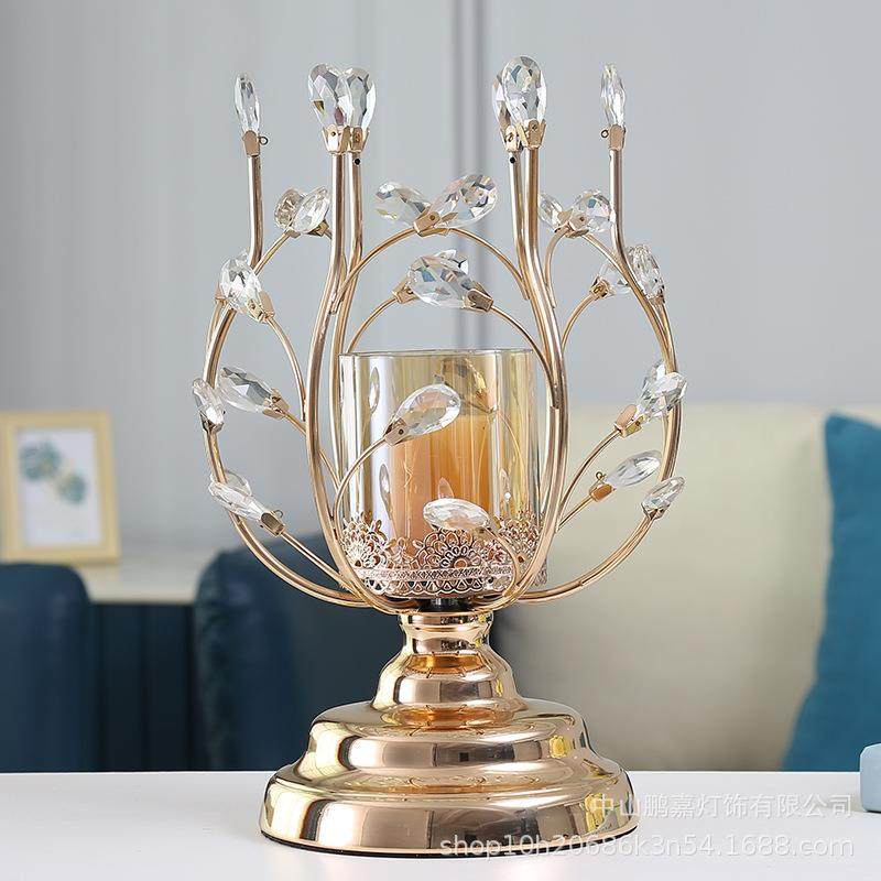 现代轻奢烛台摆件蜡烛台家用餐厅桌面装饰品浪漫烛光晚餐道具,农机/农具/农膜,其它农用工具,淘宝优惠券,粉丝福利购,淘宝优惠卷