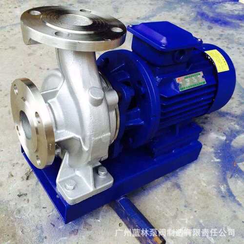 IHW冷热水循环水泵IHW40-160IA卧式不锈钢管道离心泵