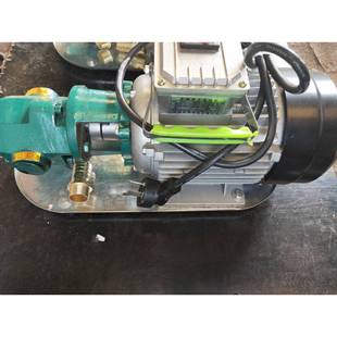 min汽柴油油桶泵 齿轮泵220V50L 厚勇WCB50自吸式 电动手提便携式