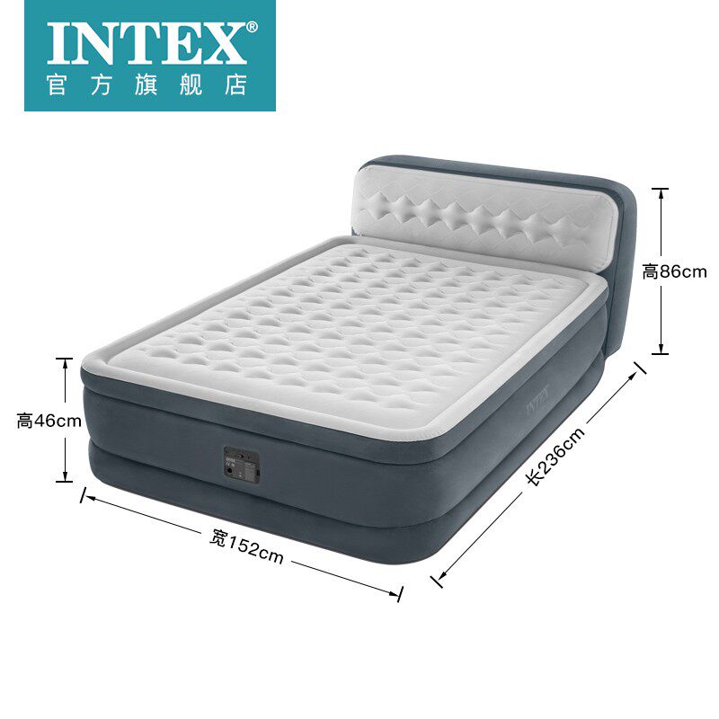 inte充气床垫人家用单人米内置电动冲气床卧室折叠气垫床