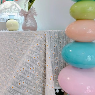 in钢琴琴键盖布遮丑装饰甜品摆台布少女心桌布咖啡店软装饰