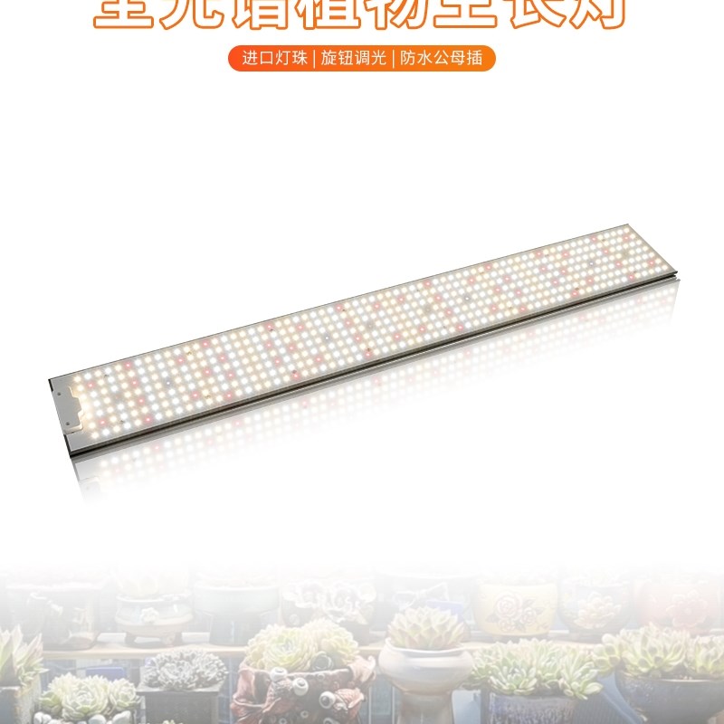 柒享全光谱植物生长灯天南星科块根龙舌兰鹿角蕨多肉仿太阳补光灯