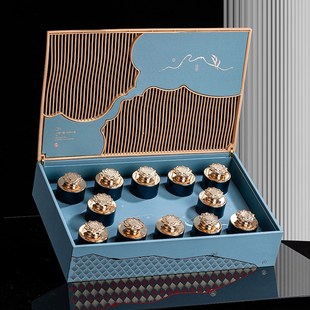 高档小罐子茶叶包装盒空礼盒正山小种金骏眉滇红茶碎银子通用定制