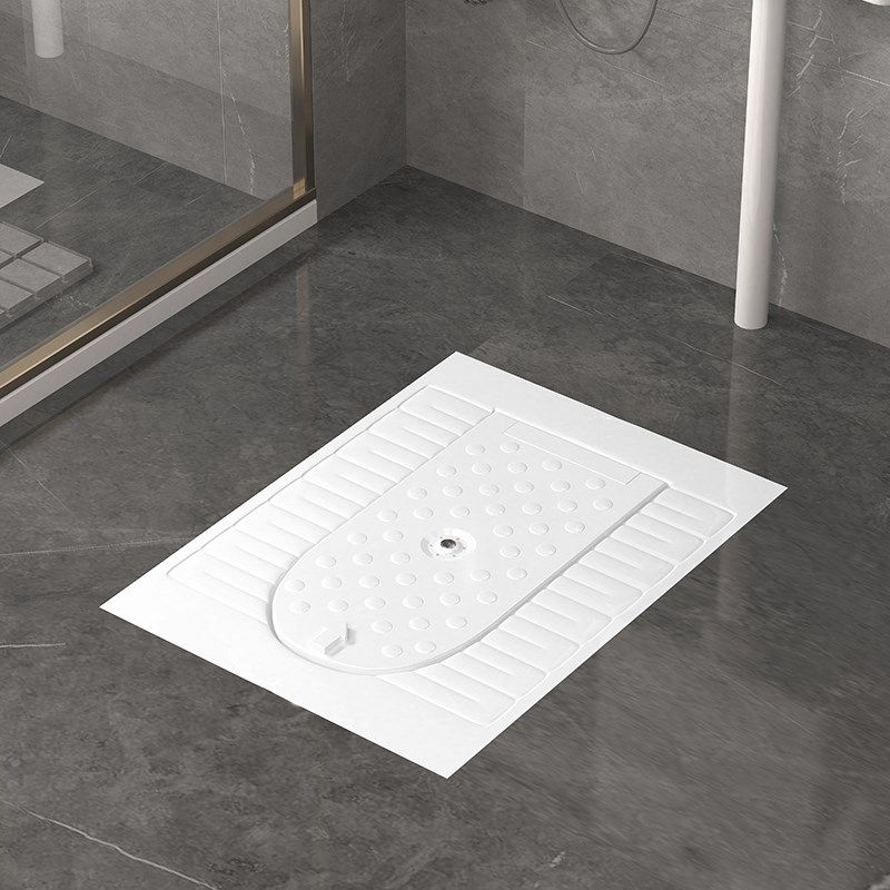 卫生间小户型淋浴房蹲坑带盖板黑色水箱装翻盖家用