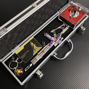 三角洲行动周边组装M7棱镜攻势S2小枪可拆卸枪模合金玩具新年礼物