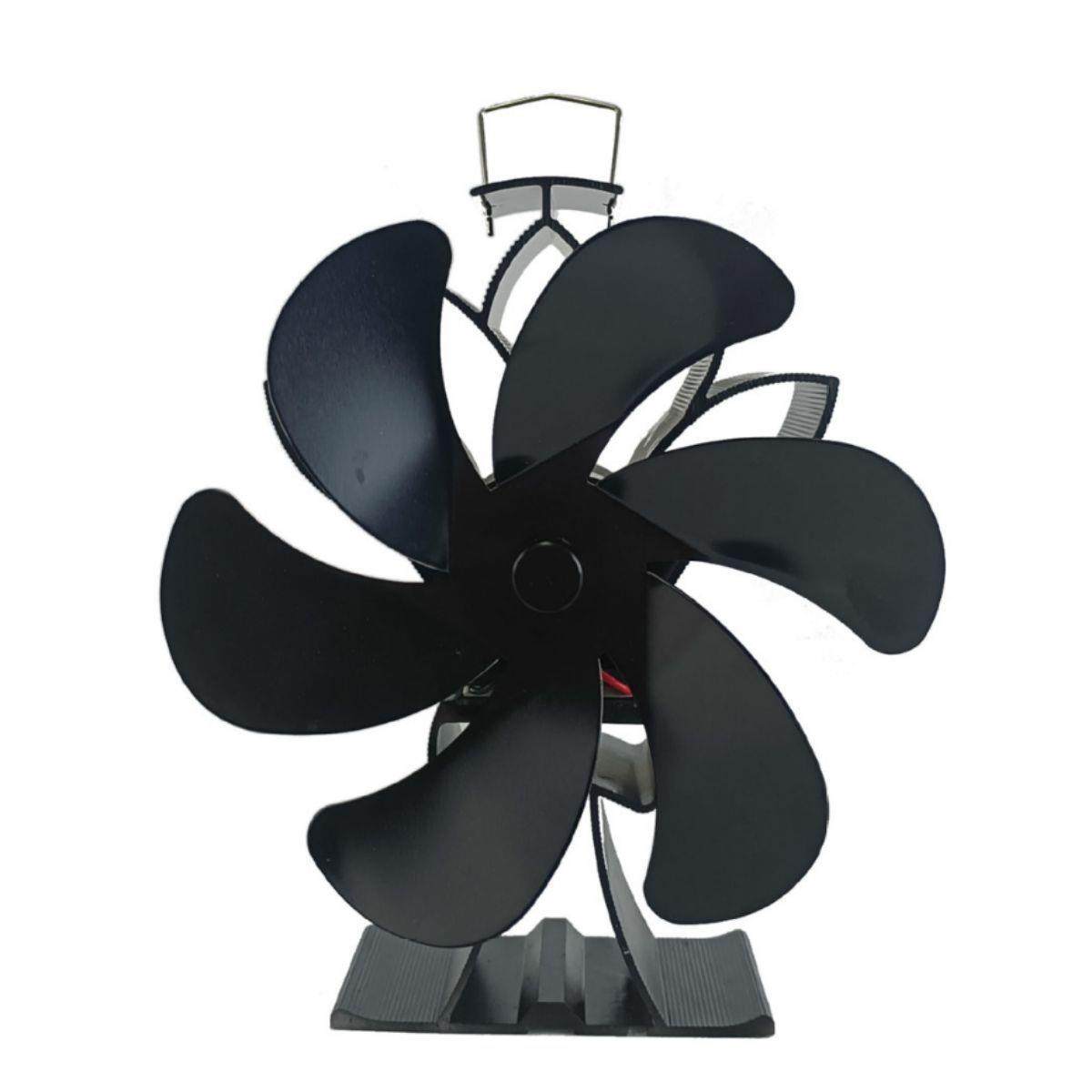 LT423壁炉风扇热动力风扇新款莲花款取暖炉风扇自启动