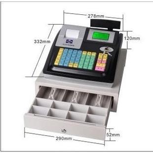 机收银机适餐饮 汉堡店 超市 城 奶茶店 服装 爱宝3000U收款