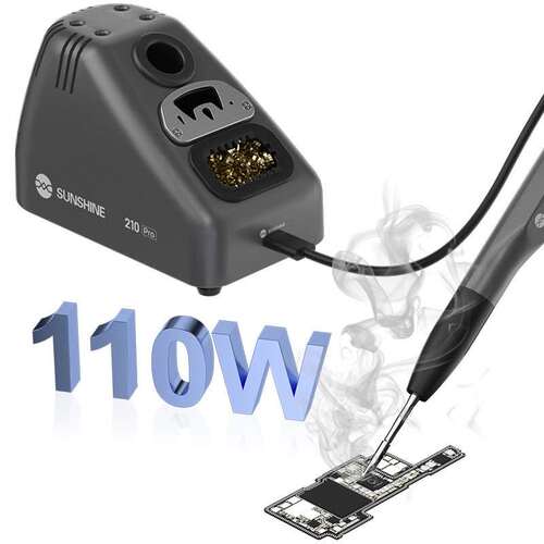 新讯工具 S210 Pro智能便携式电烙铁 2秒升温可调温维修焊台