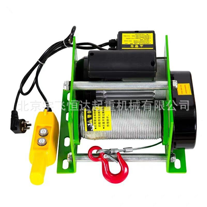 提升机快速卷扬机电动葫芦提升机吊机220v