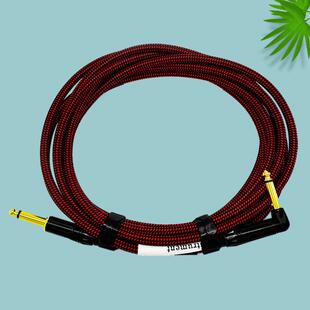 电吉他音频连接线木吉他降噪音频线舞台音箱乐器线吉他音频连接线