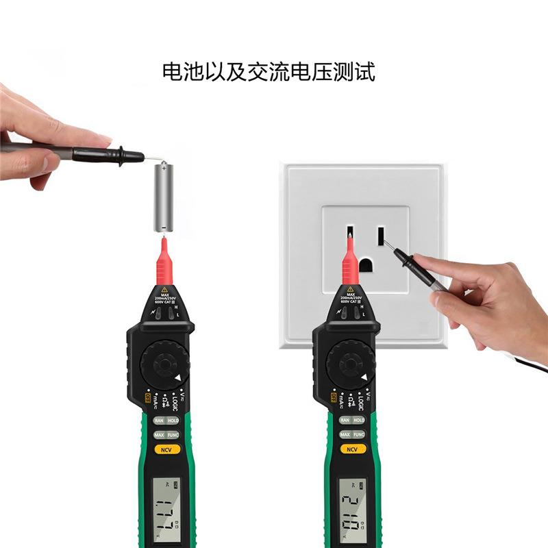 MASTECH华仪MS8212A笔式笔形万用表验电流测试MS8211系列升级版