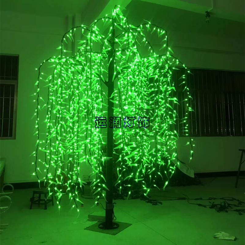 厂家供货 户外LED仿真树 仿真树灯 LED柳树装饰灯