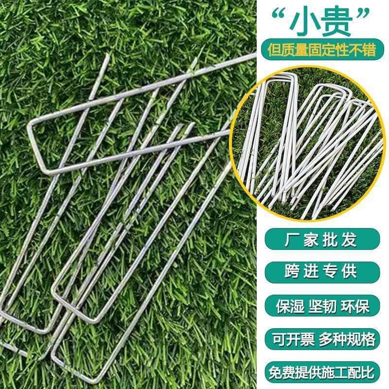 U型钉L型钉防草布土工格栅地钉热镀锌三维网固定边坡绿化I型钉子