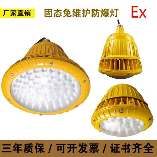 ?led防爆灯BAD85仓库厂房30W50W加油站圆形80W100W隔爆型泛光灯
