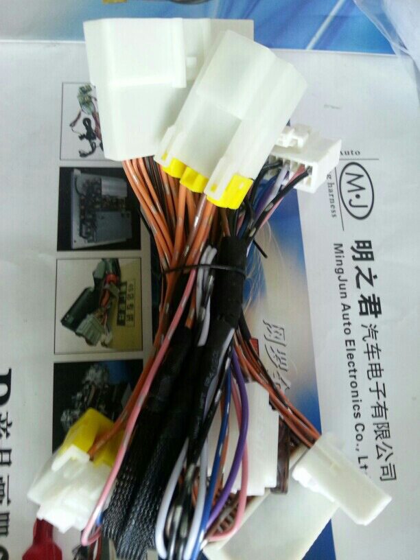 马自达CX-5一键启动免破线线束