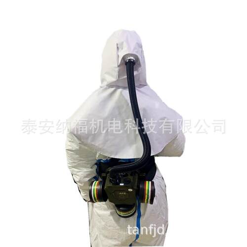 正压式电动送风空气净化呼吸器电动送风防尘面罩过滤罐