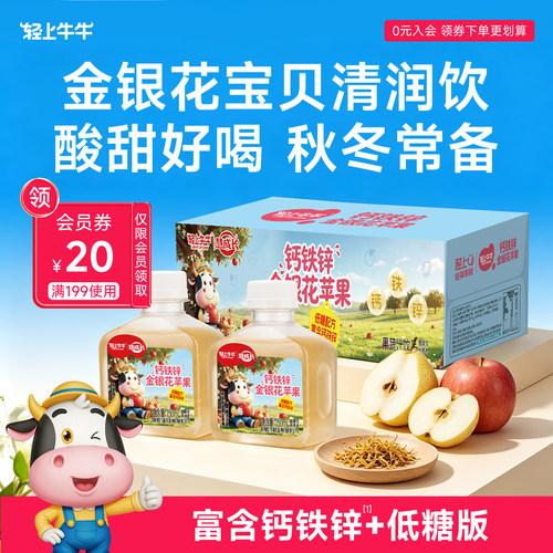 孩子清润好搭档|金银花苹果雪梨