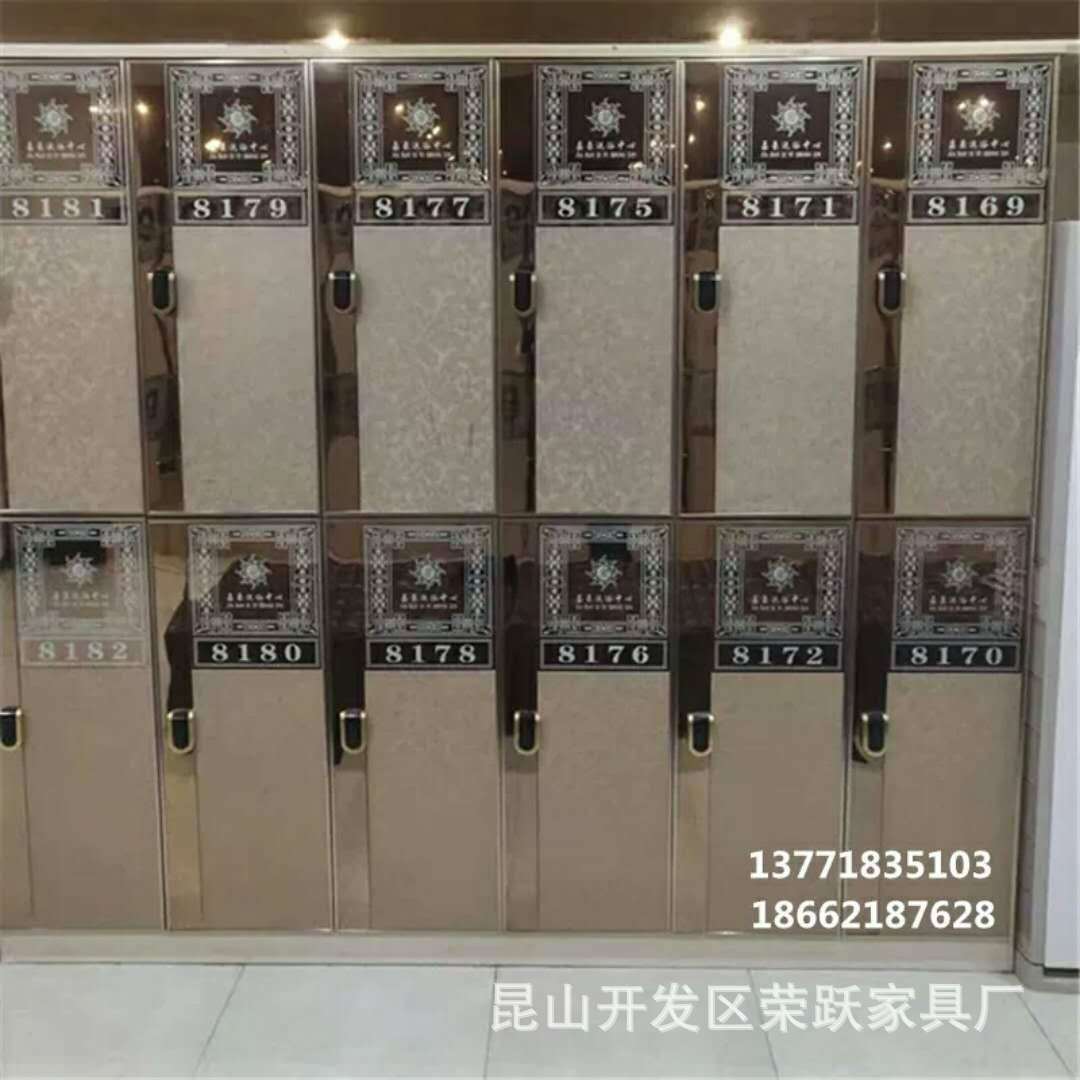 宾馆酒店木质更衣柜家具温泉柜汗蒸房洗澡堂储物柜浴场浴室藏物柜